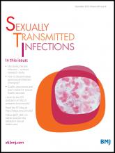 Sexually Transmitted Infections: 89 (8)