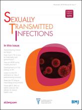 Sexually Transmitted Infections: 92 (7)